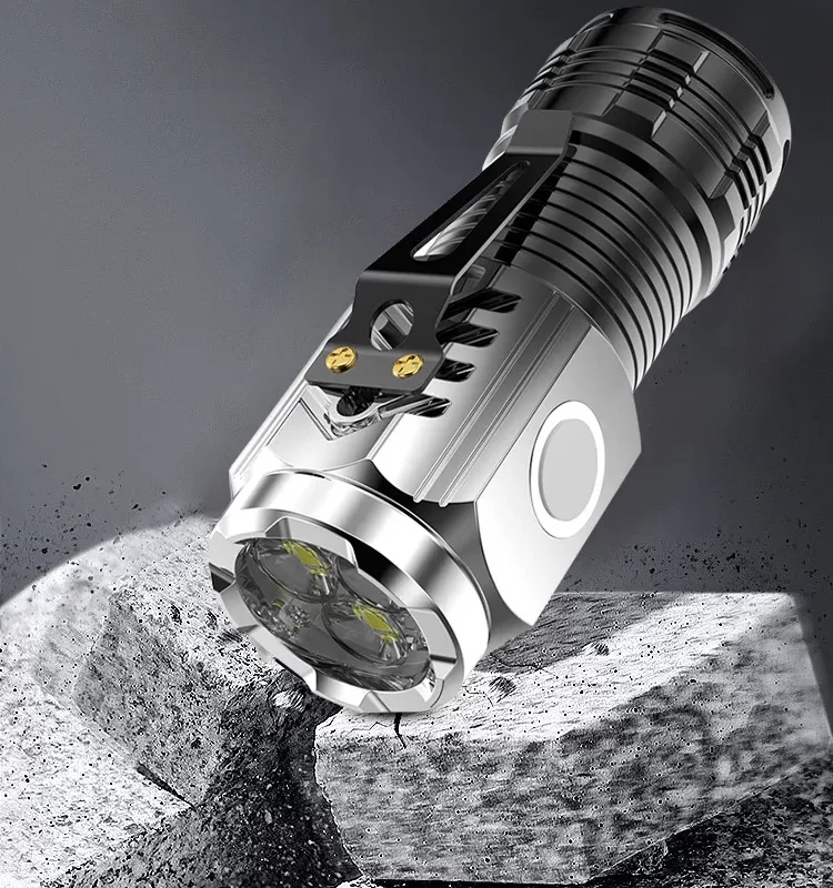 Multi-Functional Mini Pen Clip Flashlight | Germany-Imported (Rechargeable)