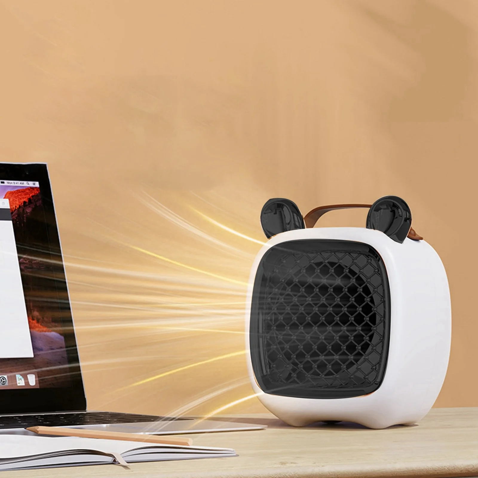 Cat Design Electric Room Heater, Portable Fan Heater for Home & Office 3 Cat Design Electric Room Heater, Portable Fan Heater for Home & Office - Image 3